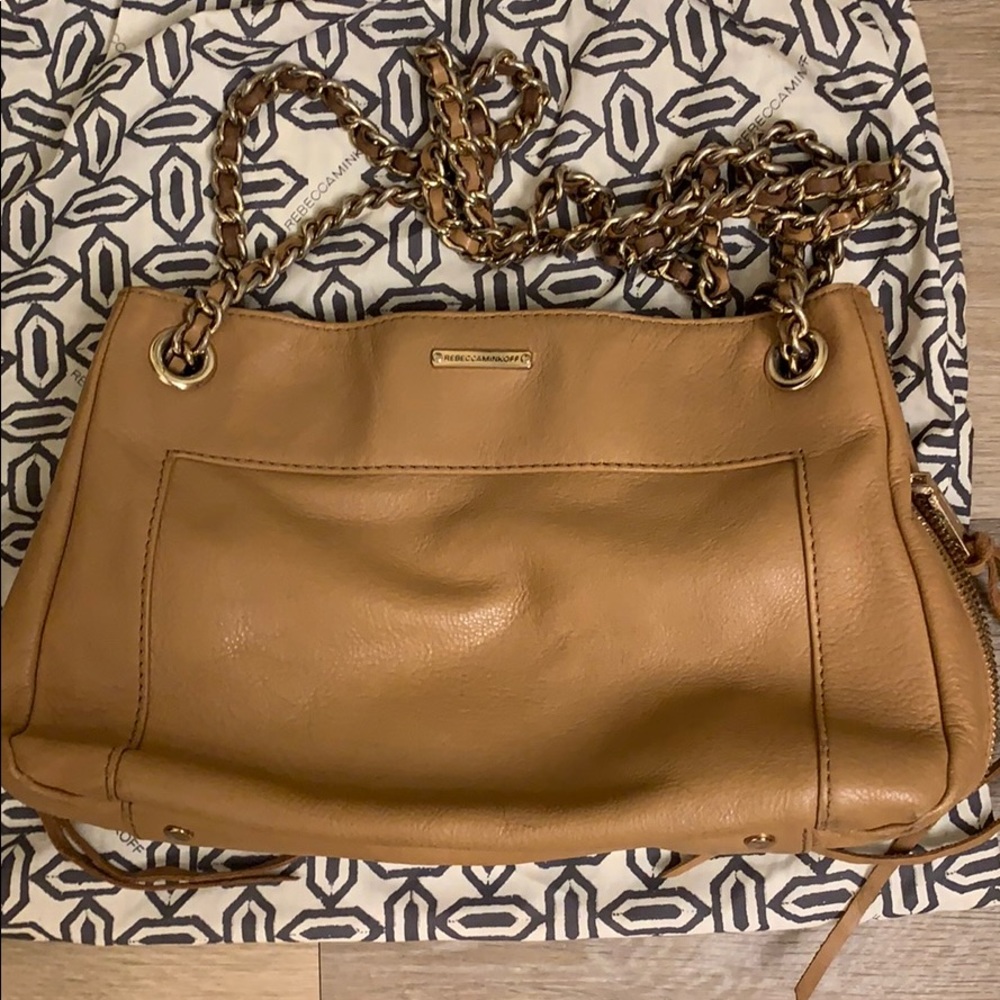 Rebecca Minkoff Tan Leather Shoulder Bag